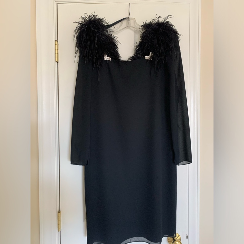 Black Evening Cocktail Dress